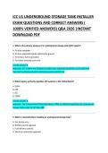 ICC U1 Underground Storage Tank Installer Exam Study Guide&colon; Installation Standards&comma; Safety Regulations&comma; Compliance&comma; and Technical Procedures