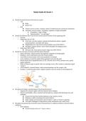 Behavioral Neuroscience Exam 1 Study Guide