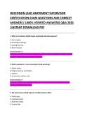 Wisconsin Lead Abatement Supervisor Certification Exam Study Guide&colon; Lead Safety Regulations&comma; Hazard Control Methods&comma; Compliance Standards&comma; and Worksite Management