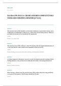 HESI PN comprehensive EXAM A&plus; GRADE ASSURED COMPLETE SOLUTIONS AND VERIFIED ANSWERS