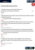 RN Advanced Math Assessment A65 Part 2 &vert; Dosage Calculations&comma; IV Drip Rates & Insulin Sliding Scales &vert; Verified Study Guide