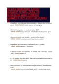 NC LIFE INSURANCE LATEST&NewLine;2026&sol;2027 ACTUAL EXAM 122&NewLine;QUESTIONS WITH CORRECT&NewLine;ANSWERS 100&percnt; VERIFIED GRADED&NewLine;A&plus;