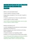 88M RED BOOK EXAMS SET 2026 PRACTICE&NewLine;QUESTIONS AND ANSWERS FULL&NewLine;SOLUTION