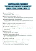 1807NRS EOT PRACTICE&NewLine;EXAMINATION 2026 QUESTIONS&NewLine;WITH ANSWERS GRADED A&plus;