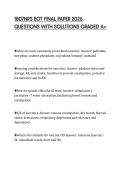 1807NRS EOT FINAL PAPER 2026&NewLine;QUESTIONS WITH SOLUTIONS GRADED A&plus;