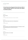 Florida real estate EXAM A&plus; GRADE ASSURED COMPLETE SOLUTIONS AND VERIFIED ANSWERS