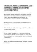 1807NRS EOT PASSED COMPREHENSIVE EXAM&NewLine;SCRIPT 2026 QUESTIONS AND ANSWERS&NewLine;GUARANTEED TO PASS