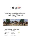 WSE3701 Assessment 2&colon; Design Project 