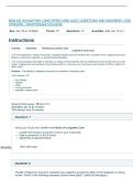 BSN 425 NAVIGATING LONG-TERM CARE QUIZ &vert; QUESTIONS AND ANSWERS &vert; 2026 UPDATED - NIGHTINGALE COLLEGE&period;&NewLine;&NewLine;