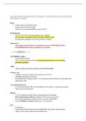 NSG 4800 COMP EXAMS REVIEW SUMMARY &vert; 2026 UPDATED &vert; WITH COMPLETE SOLUTIONS - GALEN&period;