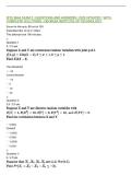 ISYE 6644 EXAM 2 &vert; QUESTIONS AND ANSWERS &vert; 2026 UPDATED &vert; WITH COMPLETE SOLUTIONS - GEORGIA INSTITUTE OF TECHNOLOGY&period;