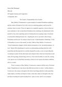 FRANKENSTEIN&colon; CREATOR'S&period; RESPONSIBILITY TO HIS CREATION 