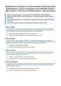 NUR 4590 Exam 3 &lpar;2026 Update&rpar; Professional Identity of the Nurse Leader &vert; Complete Exam Questions and Verified Answers with Detailed Rationales &vert; Nursing Leadership&comma; Change Management&comma; Delegation&comma; Organizational Culture&comma; Decision-Making Models &vert; A&plus; Graded