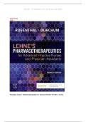 Test Bank for Lehne&rsquo;s Pharmacotherapeutics for Advanced Practice Nurses and Physician Assistants 3rd Edition by Laura D&period; Rosenthal & Jacqueline Rosenjack Burchum &ndash; All Chapters&NewLine;
