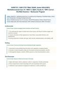 NUR 2755 &sol; NUR 2755 Final Exam &lpar;Latest 2025&sol;2026 Update&rpar; Multidimensional Care IV &sol; MDC 4 &vert; Complete Q&A with Verified Answers and Detailed Rationales &vert; Burns&comma; Neurological Disorders&comma; Shock States&comma; Respiratory Care&comma; Endocrine Emergencies 