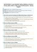 NUR 208 Exam 2 Mental Health Nursing Latest 2026&sol;2027 Update &vert; Comprehensive Questions and Verified Answers with Detailed Rationales &vert; Ethics&comma; Legal Issues&comma; Therapeutic Communication PREP