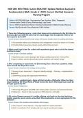 NUR 208 HESI Final Exam Latest 2026&sol;2027 Update &vert; Mental Health Nursing &vert; Complete Questions and Verified Answers with Detailed Rationales &vert; Psychiatric Disorders&comma; Therapeutic Communication&comma; Psychopharmacology&comma; NCLEX Prep