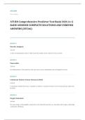 ATI RN fundamentals proctored EXAM A&plus; GRADE ASSURED COMPLETE SOLUTIONS AND VERIFIED ANSWERS