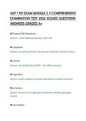 A&P 1 101 EXAM MODULE 2 3 COMPREHENSIVE&NewLine;EXAMINATION TEST 2026 SOLVED QUESTIONS&NewLine;ANSWERS GRADED A&plus;&NewLine;