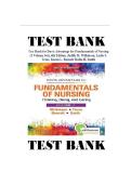 TEST BANK Davis Advantage for Fundamentals Of Nursing &lpar;2 Volume Set&rpar;&comma; 4th Edition&comma; Judith M&period; Wilkinson&comma; Leslie S&period; Treas&comma; Karen L&period; Barnett Mable H&period; Smith&NewLine;