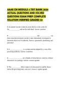 AAAE CM MODULE 4 TEST BANK 2026&NewLine;ACTUAL QUESTIONS AND SOLVED&NewLine;QUESTIONS EXAM PREP COMPLETE&NewLine;SOLUTION VERIFIED GRADED A&plus;