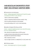 AAB MOLECULAR DIAGNOSTICS STUDY&NewLine;SHEET 2026 DETAILED QUESTION SERIES