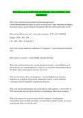 PHN 102 Exam 1&vert; COMPLETE QUESTIONS AND ANSWERS &vert; 2026 &vert; GRADED A&plus;&NewLine;