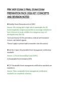 PRN 1409 EXAM 3 FINAL EXAM EXAM&NewLine;PREPARATION PACK 2026 KEY CONCEPTS&NewLine;AND REVISION NOTE