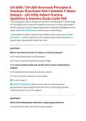 CM 2500 &sol; CM 2501 Structural Principles & Practices Final Exam Part 2 &lpar;Module 7&colon; Beam Design&rpar; &ndash; LSU Kirby Hebert Practice Questions & Answers Study Guide PDF