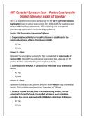 N677 Controlled Substance Exam &vert; 3 versions