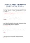 AAMA EXAM 2026-2027 QUESTIONS AND CORRECT ANSWERS GRADED A&plus;