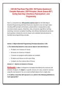 CSE 205 Final Exam Prep 2026&colon; 150 Practice Questions & &NewLine;Complete Rationales &vert; OOP Principles &vert; Stacks Queues BST &vert; &NewLine;Sorting Searching &vert; Inheritance Polymorphism &vert; Java &NewLine;Programming &NewLine; 