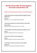 CSE 205 Mega Exam Bundle &vert; Programming Concepts&comma; Loops&comma; Arrays & Problem Solving Practice