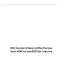 BIOL 252 Human Anatomy & Physiology II w&sol;Lab Module 5 Exam Review&NewLine;Questions and 100&percnt; Correct Answers 2026&sol;27 Update - Portage Learning