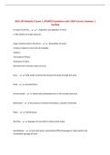 NUR 143 Module K Exam &vert; UPDATED Questions with 100&percnt; Correct Answers &vert; Verified&NewLine;