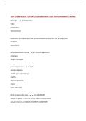 NUR 143 Module B &vert; UPDATED Questions with 100&percnt; Correct Answers &vert; Verified&NewLine;