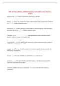 NUR 143 Test 1 &lpar;ABCD&rpar; &vert; UPDATED Questions with 100&percnt; Correct Answers &vert; Verified&NewLine;