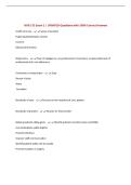 NUR 172 Exam 1 &vert; UPDATED Questions with 100&percnt; Correct Answers&NewLine;
