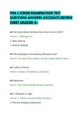 PSM 2 SCRUM EXAMINATION TEST&NewLine;QUESTIONS ANSWERS ACCURATE REVIEW&NewLine;SHEET GRADED A&plus;