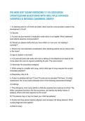RN HESI EXIT EXAM VERSIONS V1-V6 &lpar;2025&sol;2026&rpar; UPDATE&vert;EXAM QUESTIONS WITH MULTIPLE CHOICES &vert;VERIFIED & REVISED ANSWERS &lpar;NEW&rpar;&excl;&excl;