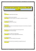 ICA Final Exam&vert;ICA Exam 1 &vert;ICA School Test &lpar;Home Inspection Course&rpar;&vert;2026&sol;2027 A&plus; Grade Questions and Answers Complete Study Guide&vert;Quiz Bundles 