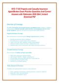 NYS 17-56 Exam Mega Bundle &vert; Insurance Laws&comma; Policies & Risk Management Practice Questions