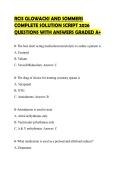 RCIS GLOWACKI AND SOMMERS&NewLine;COMPLETE SOLUTION SCRIPT 2026&NewLine;QUESTIONS WITH ANSWERS GRADED A&plus;