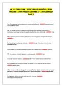 JR 101 FINAL EXAM &vert; QUESTIONS AND ANSWERS &vert; 2026&NewLine;UPDATED &vert; 100&percnt; CORRECT&vert;&vert; SCORED A &plus; &vert;&vert;gUARANTEED&NewLine;PASS &excl;&excl; 
