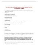 NUR 326 AH Exam 1 Spring ASU Murphy &vert; UPDATED Questions with 100&percnt;&NewLine;Correct Answers &vert; Verified
