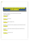 National Board of Chiropractic Examiners &lpar;NBCE&rpar; Acupuncture Exam Prep &ndash; Verified Questions & Answers 2025&sol;2026 &lpar;A&plus; Grade Edition&rpar;&vert;Quiz bundle