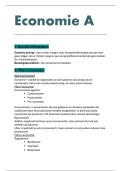 Samenvatting economie A 19&sol;20&excl;&excl;