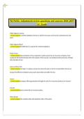 New Jersey Public Adjuster Exam Review 2026&sol;2027 A&plus; Grade Questions and Answers Complete Study Guide