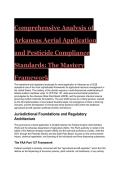 S-Tier 2026&sol;2027 Arkansas Aerial Applicator Exam Mastery Guide &vert; FAA Part 137&comma; Dicamba & UAS Compliance