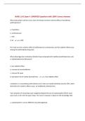 NURS 1141 Exam 4 &vert;UPDATED Questions with 100&percnt; Correct Answers&NewLine;